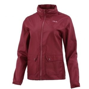HUK Women's Breaker Jacket Maroon Sz Small